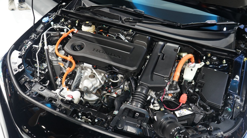 Honda Civic e:HEV 2022 d&ugrave;ng hệ truyền động hybrid với 2 m&ocirc;-tơ điện