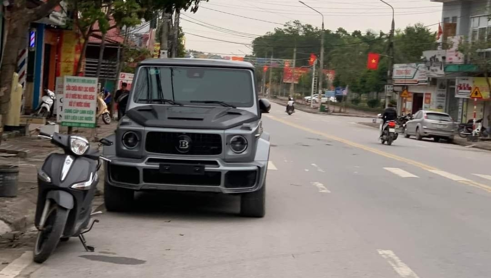 Mercedes-AMG G63 bản độ Brabus trên đường phố Quảng Ninh