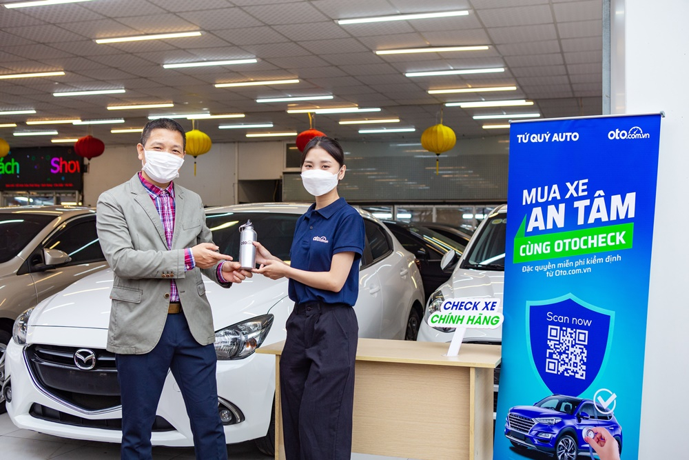 OTOcheck mang đến sự kiện ưu đãi miễn phí kiểm định xe cũ cho khách hàng đang tìm mua xe. OTOcheck mang đến sự kiện ưu đãi miễn phí kiểm định xe cũ cho khách hàng đang tìm mua xe.