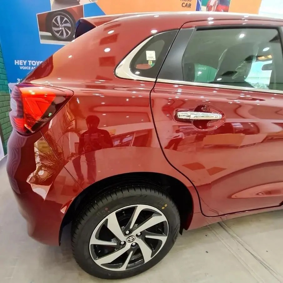 Toyota Glanza 2022 bản cao cấp d&ugrave;ng v&agrave;nh hợp kim 16 inch