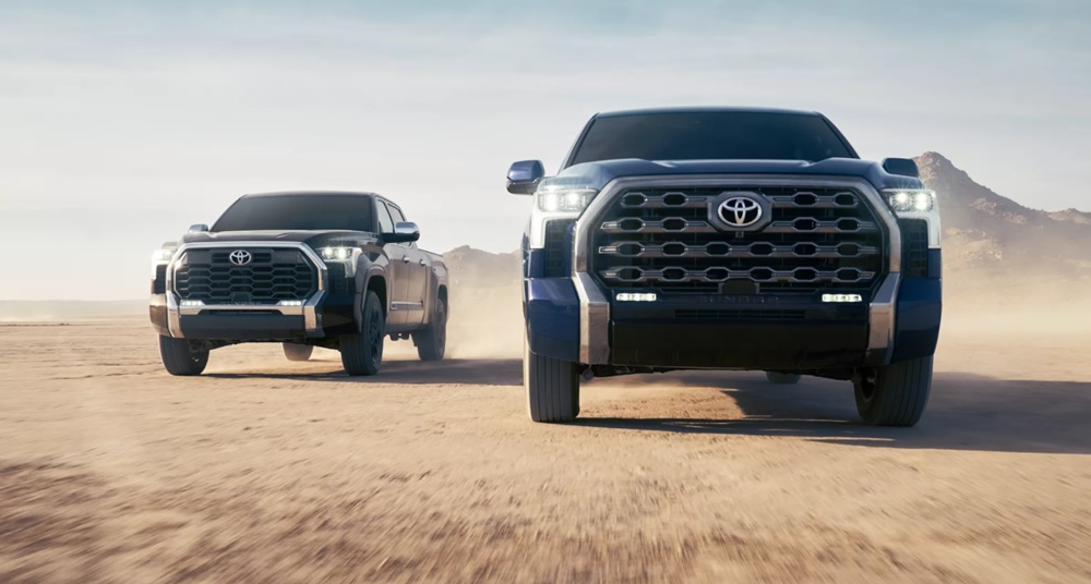 Toyota Tundra 2022 l&agrave; mẫu b&aacute;n tải cỡ lớn.