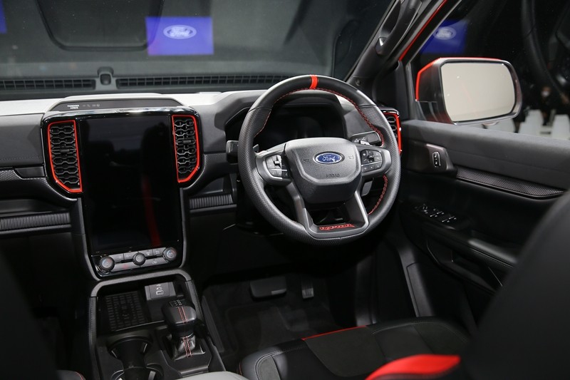 Nội thất của Ford Ranger Raptor 2022