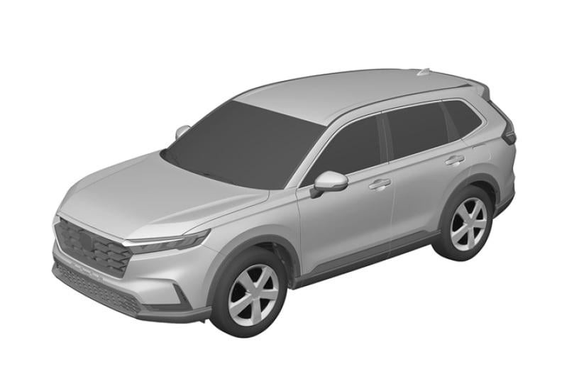 Hình ảnh rò rỉ của Honda CR-V 2023