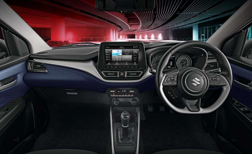 Nội thất b&ecirc;n trong Suzuki Baleno 2022