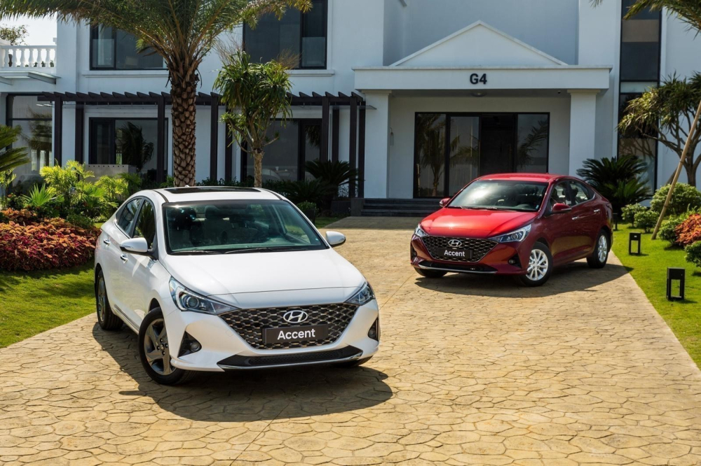 Hyundai Accent VIN 2021 đang được giảm giá khá sâu tại đại lý.