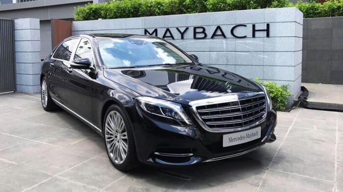 Mercedes-Maybach S600 từng c&oacute; mặt trong bộ sưu tập xe của b&agrave; Phương Hằng