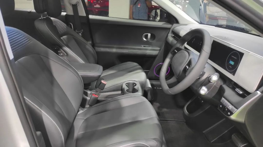 Ghế của Hyundai Ioniq 5 được bọc da