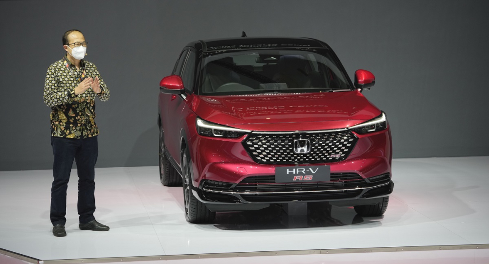 Honda HR-V 2022 được giới thiệu trong triển lãm Indonesia International Motor Show năm nay