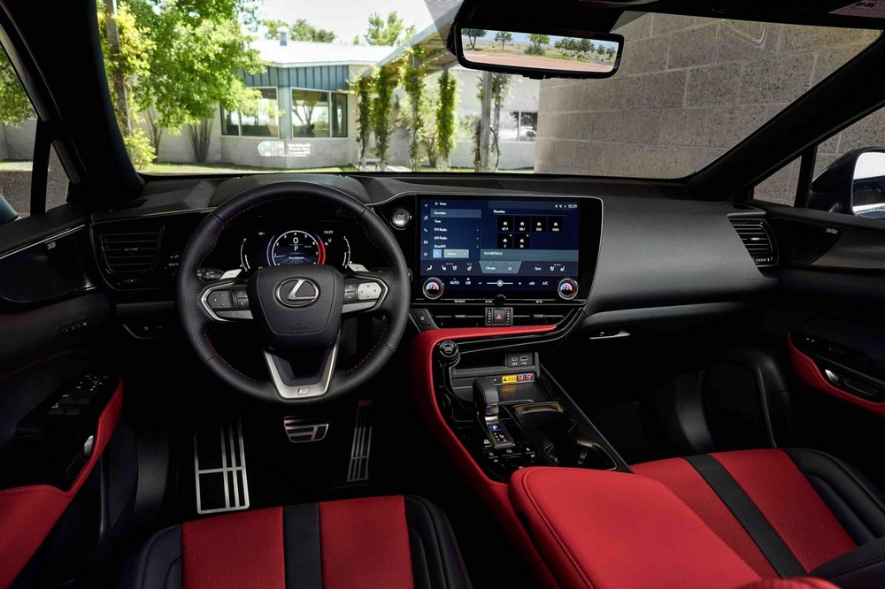 Nội thất của Lexus NX F SPORT 2022