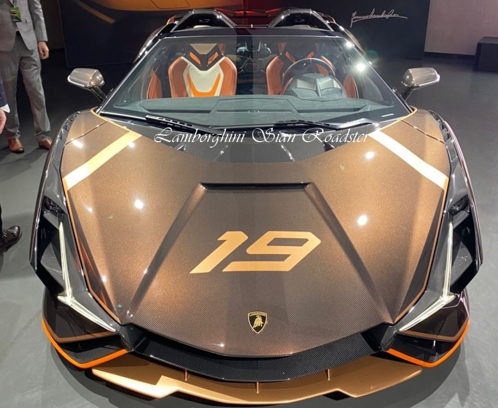 Cận cảnh xe Lamborghini Sian Roadster của đại gia Thái Lan Cận cảnh xe Lamborghini Sian Roadster của đại gia Thái Lan