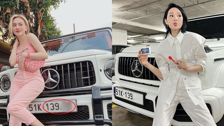 Góc ảnh này cho thấy 2 xe có biển số 51K-139 và chỉ khác ở 2 con số cuối đã được che Góc ảnh này cho thấy 2 xe có biển số 51K-139 và chỉ khác ở 2 con số cuối đã được che