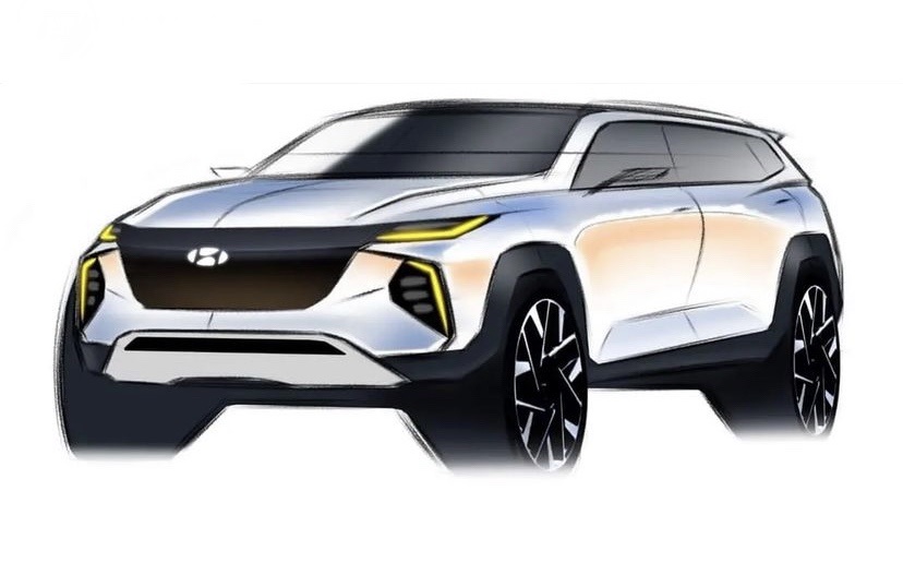 Hyundai Santa Fe thế hệ mới dự kiến sẽ tăng mạnh về k&iacute;ch thước