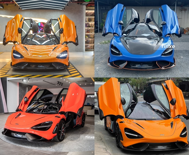 Dàn siêu xe McLaren 765LT của đại gia Việt