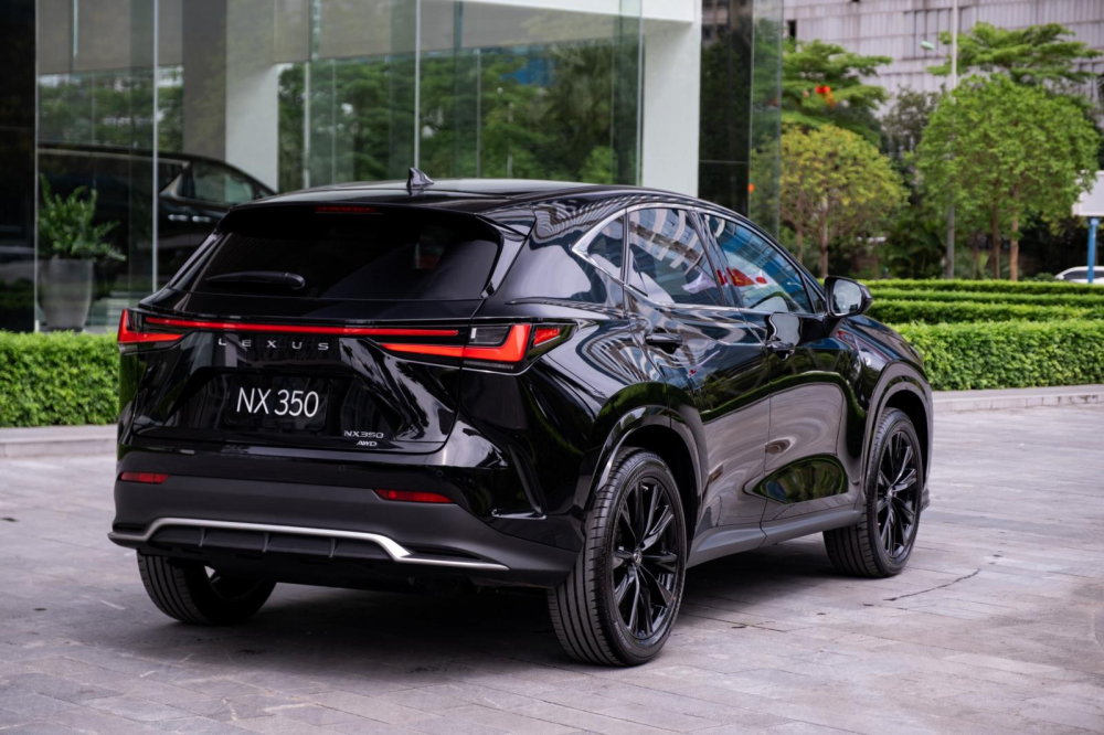 Thiết kế đuôi xe của Lexus NX 2022. Thiết kế đuôi xe của Lexus NX 2022.
