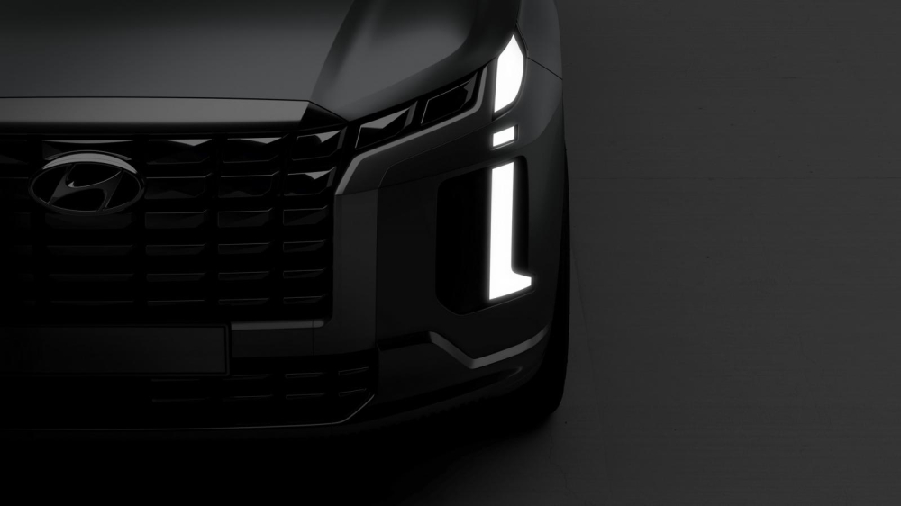 Crossover 8 chỗ Hyundai Palisade 2023 lộ diện trước khi trình làng vào tuần sau