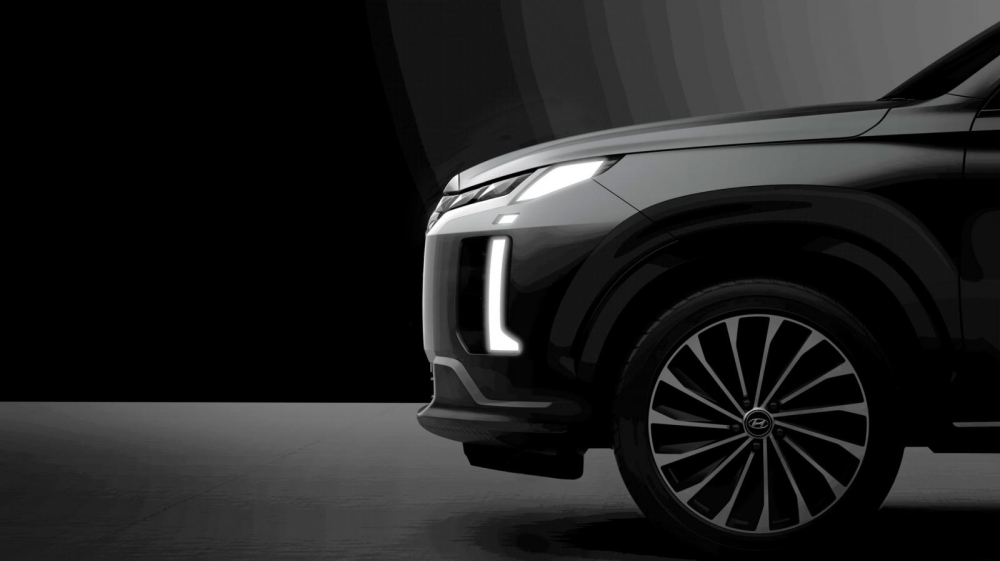 Hyundai Palisade 2023 có thêm vành la-zăng mới