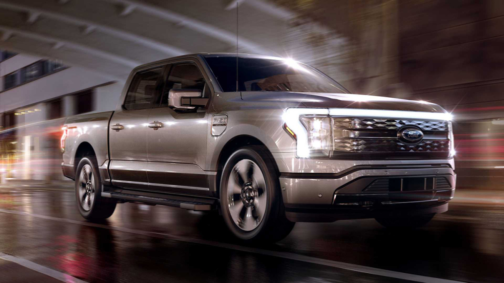 Xe b&aacute;n tải thuần điện F-150 Lightning l&agrave; điểm nhấn của h&atilde;ng Ford