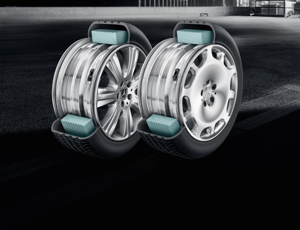 Lốp đặc biệt của Mercedes-Maybach S 650 Guard VR10 Lốp đặc biệt của Mercedes-Maybach S 650 Guard VR10