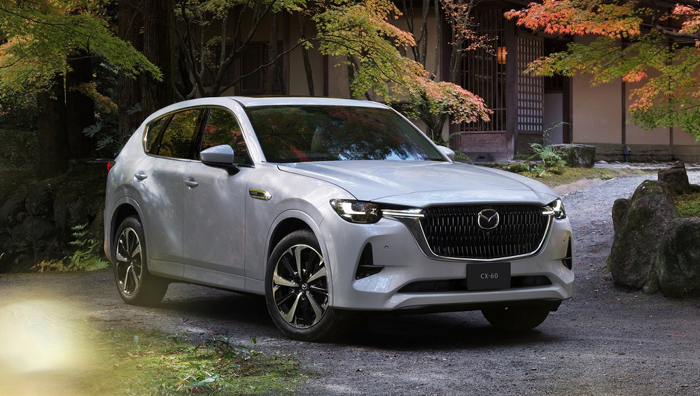 Crossover cỡ trung Mazda CX-60 2022 tiếp tục được h&eacute; lộ tại ch&acirc;u &Aacute;