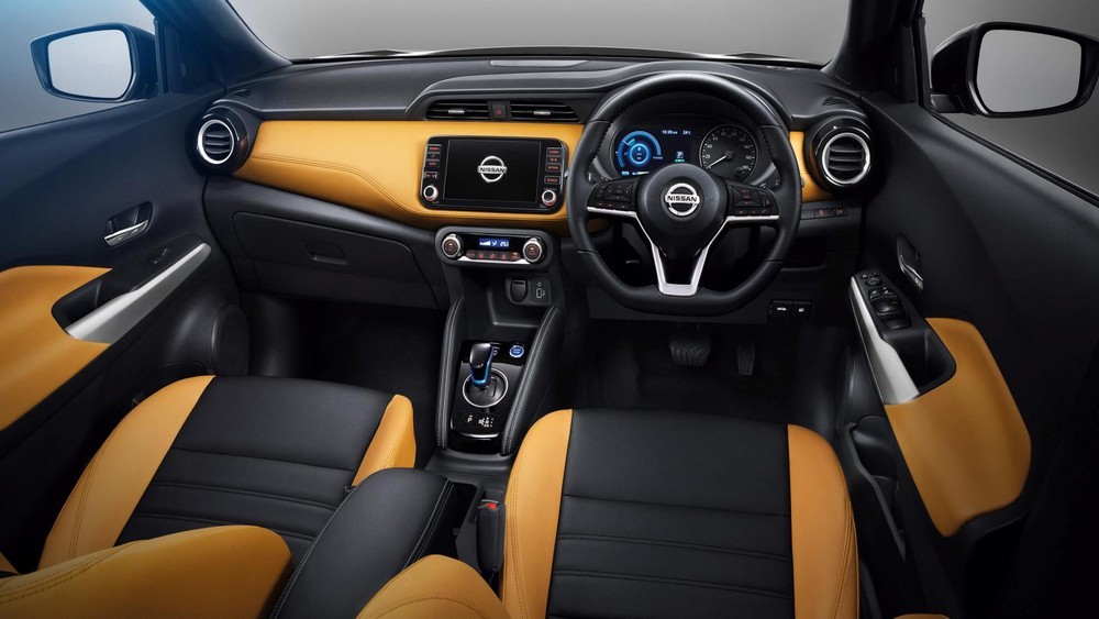 Nội thất b&ecirc;n trong Nissan Kicks 2022 tại Th&aacute;i Lan
