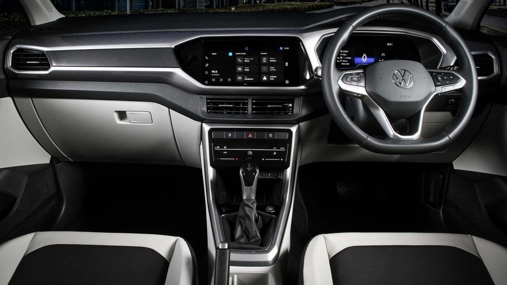 Nội thất b&ecirc;n trong Volkswagen T-Cross tại Indonesia