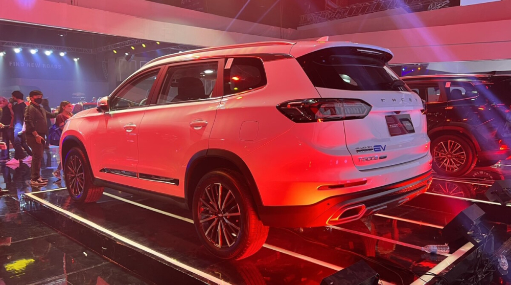Chery Tiggo 8 Pro PHEV c&oacute; thể chạy được 95 km chỉ bằng m&ocirc;-tơ điện
