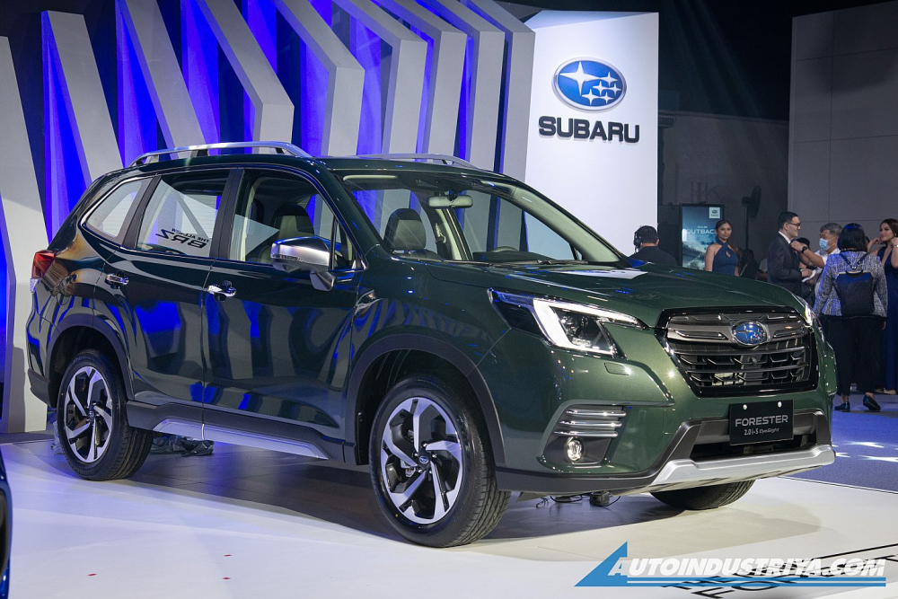 Subaru Forester 2022 thêm an toàn với hệ thống EyeSight 4.0