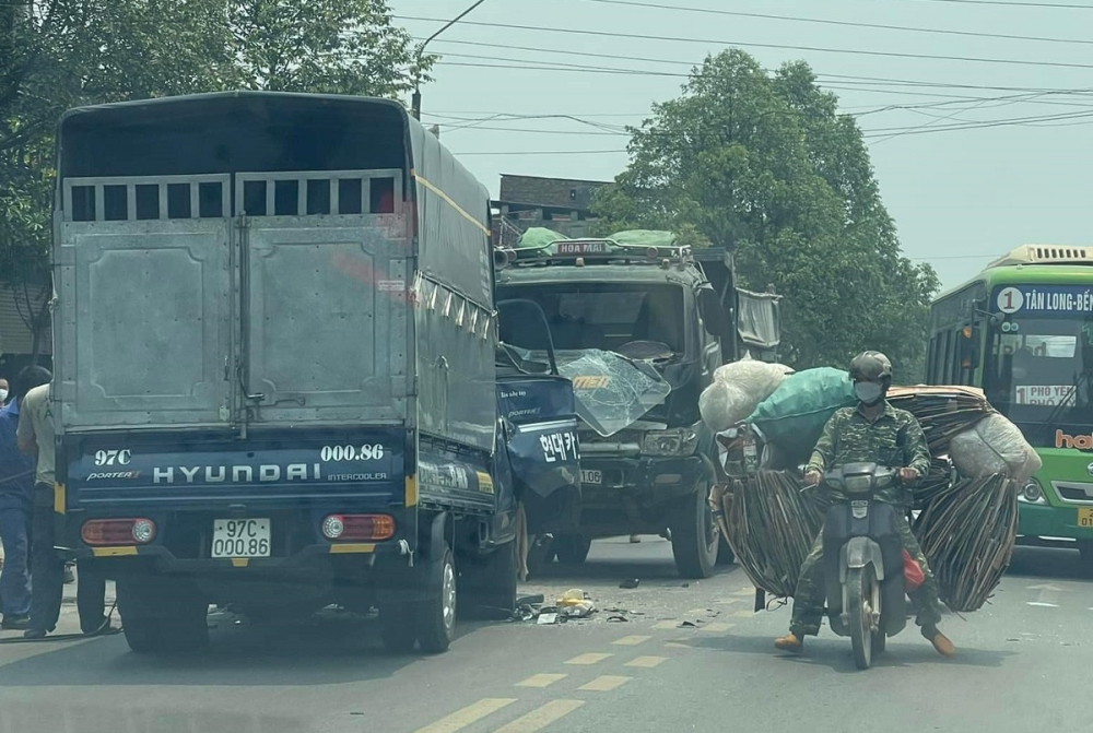 Hiện trường vụ tai nạn