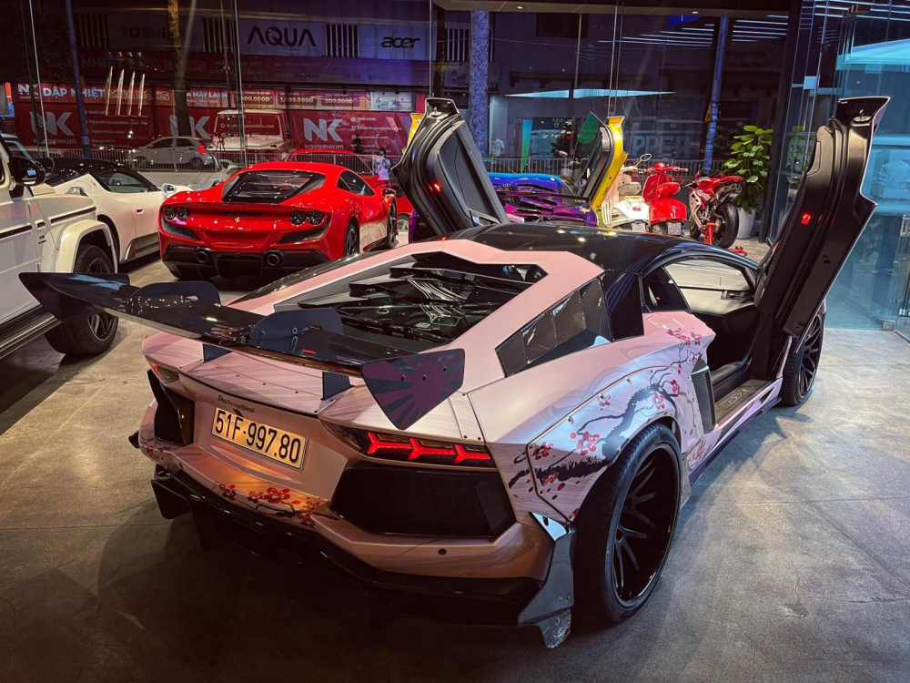 Chi tiết Chi tiết cực phẩm độ Lamborghini Aventador Limited Edition 50 độc nhất Việt Nam