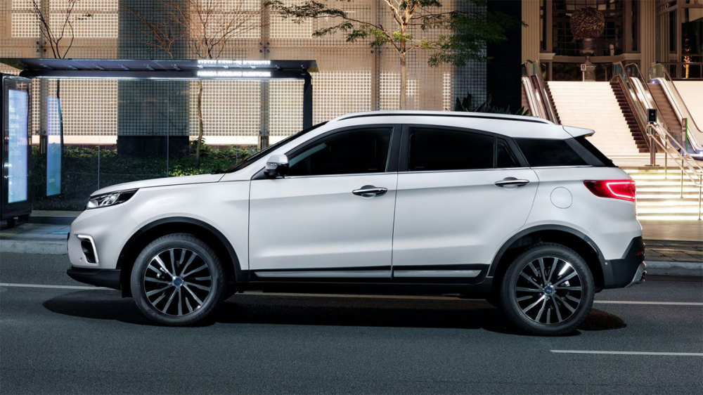 Ford Territory 2022 nhìn bên sườn