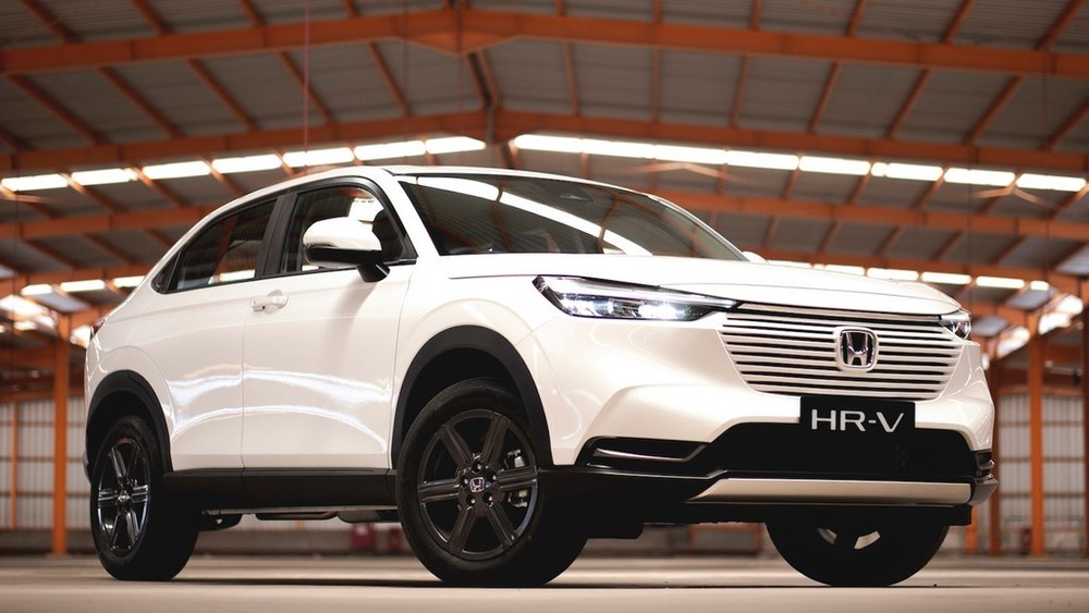 Thiết kế đầu xe của Honda HR-V 2022 ở ch&acirc;u &Aacute;