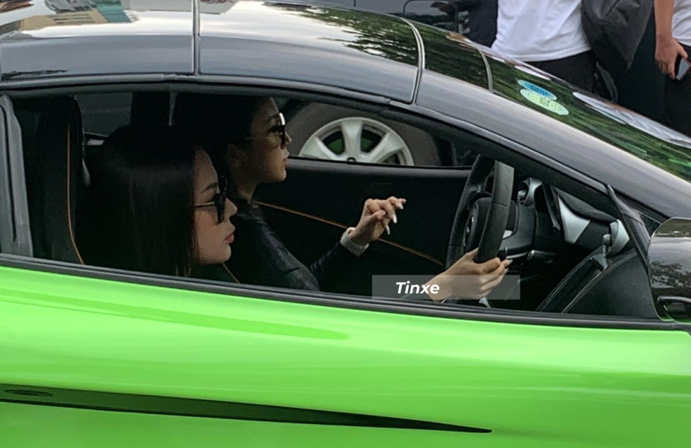 Hot girl 9X Jessie Lương cầm l&aacute;i McLaren 650S Spider tham dự h&agrave;nh tr&igrave;nh si&ecirc;u xe c&ugrave;ng c&aacute;c đại gia kh&aacute;c