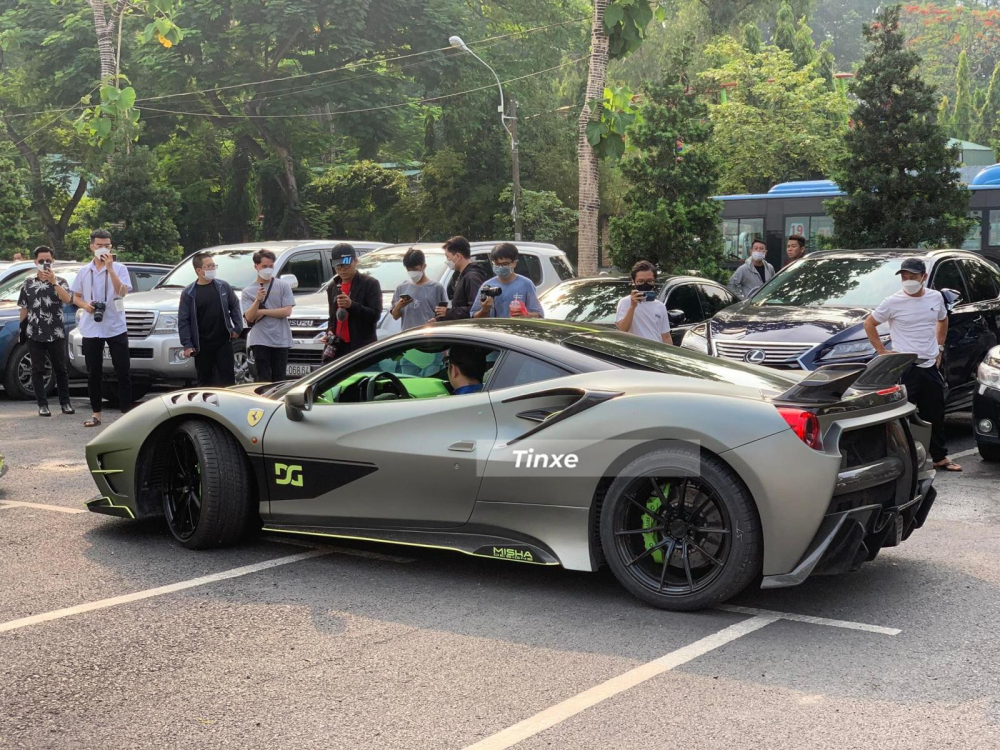 Si&ecirc;u xe Ferrari 488 GTB độ Misha Designs