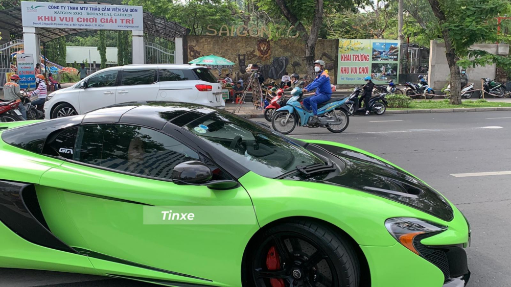 Jessie Lương mua chiếc si&ecirc;u xe mui trần McLaren 650S Spider được gần 3 th&aacute;ng