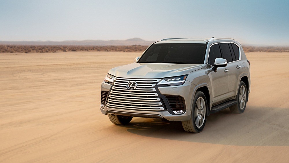 Ngoại h&igrave;nh xe Lexus LX600 thế hệ mới 