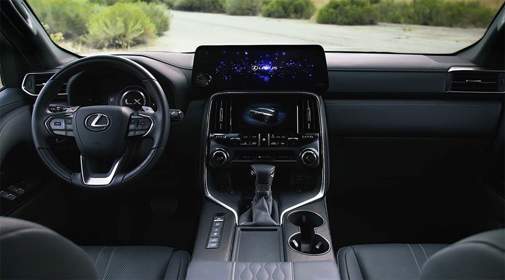 C&ograve;n đ&acirc;y l&agrave; nội thất xe Lexus LX600 thế hệ thứ 4