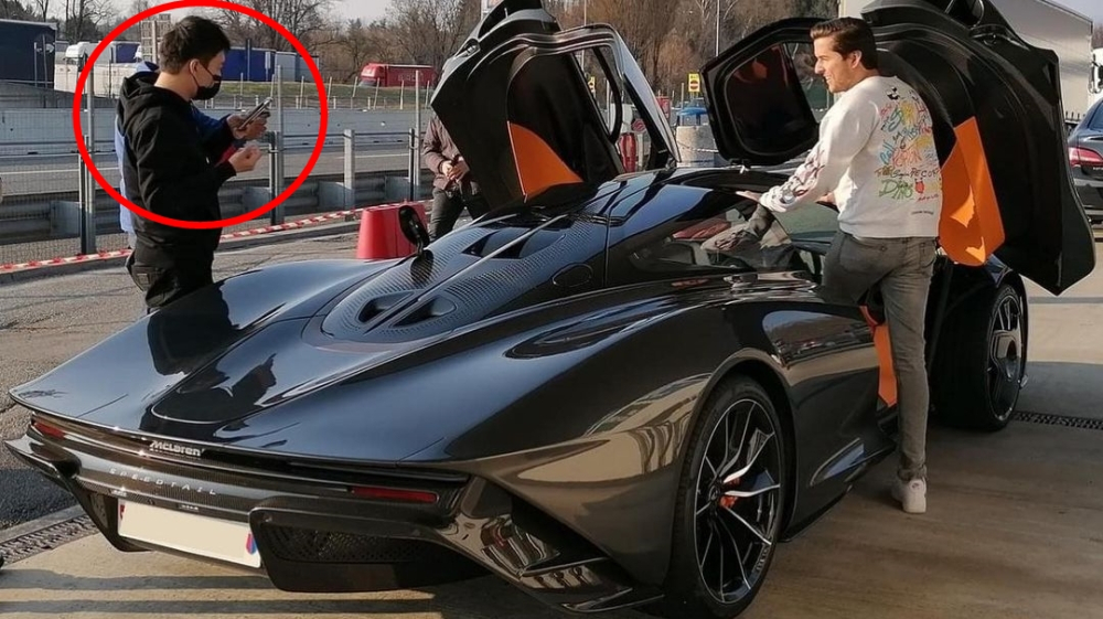 Steven Zhang cùng chiếc xe McLaren Speedtail chỉ sản xuất 106 chiếc trên thế giới Steven Zhang cùng chiếc xe McLaren Speedtail chỉ sản xuất 106 chiếc trên thế giới