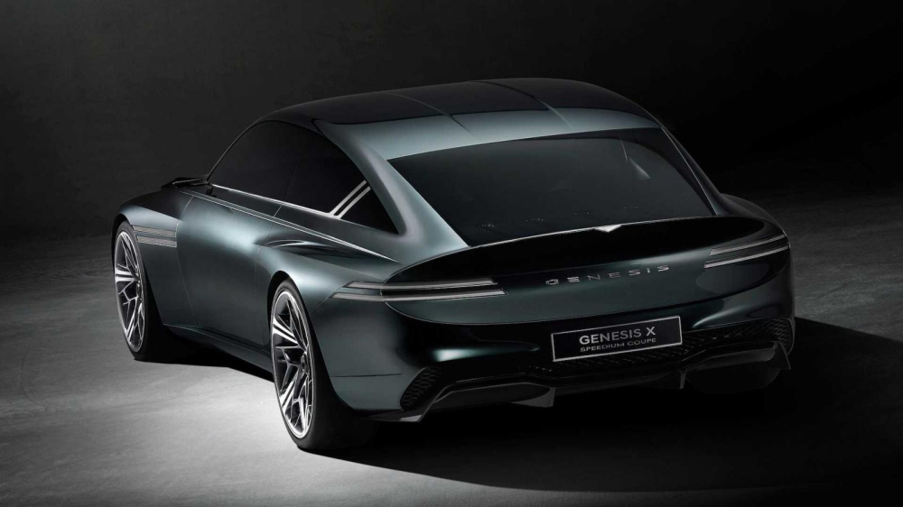 Phía sau của Genesis X Speedium Coupe Phía sau của Genesis X Speedium Coupe
