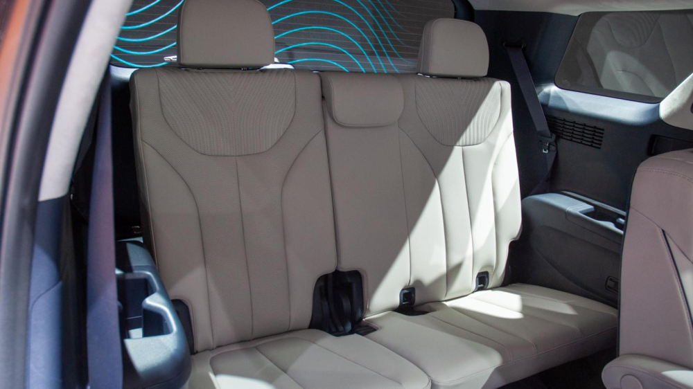 H&agrave;ng ghế cuối của Hyundai Palisade 2023 