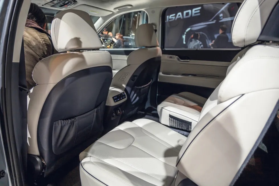 H&agrave;ng ghế giữa của Hyundai Palisade 2023 