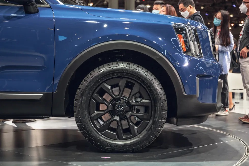 Bộ vành hợp kim 18 inch của Kia Telluride 2023