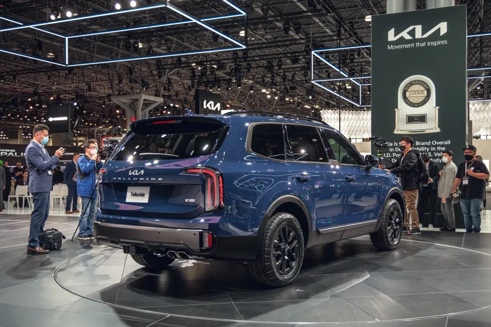 Thiết kế đằng sau của Kia Telluride 2023