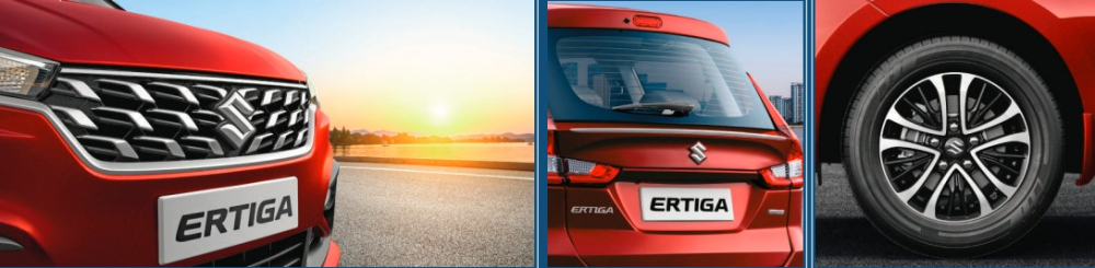 3 chi tiết ngoại thất mới của Suzuki Ertiga 2022