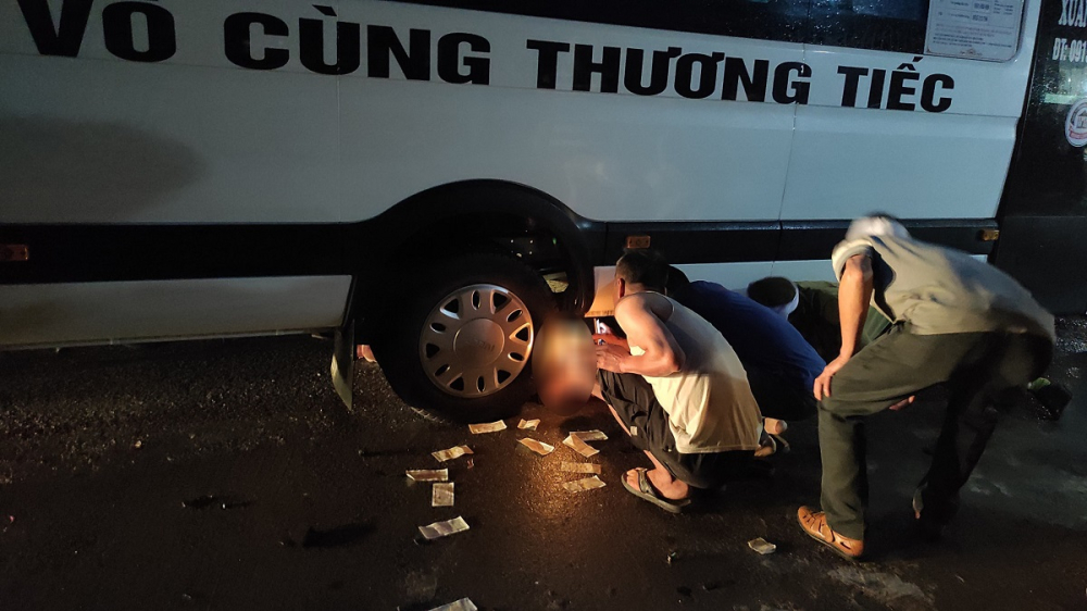 Hiện trường vụ tai nạn nghi&ecirc;m trọng