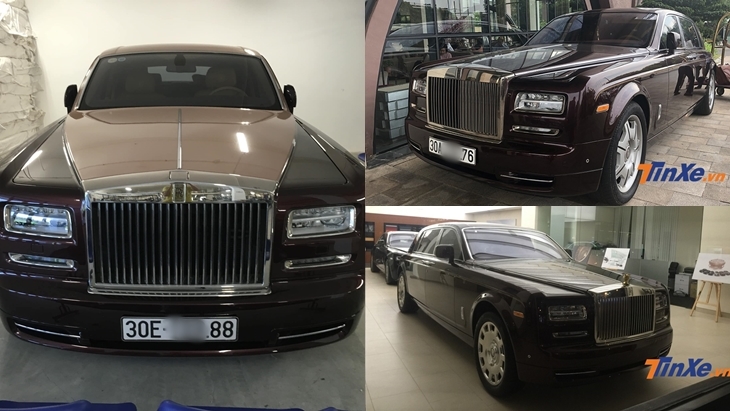 3 chiếc xe Rolls-Royce Phantom c&aacute; nh&acirc;n h&oacute;a ch&iacute;nh h&atilde;ng độc bản của c&aacute;c Chủ tịch nổi tiếng tại Việt Nam
