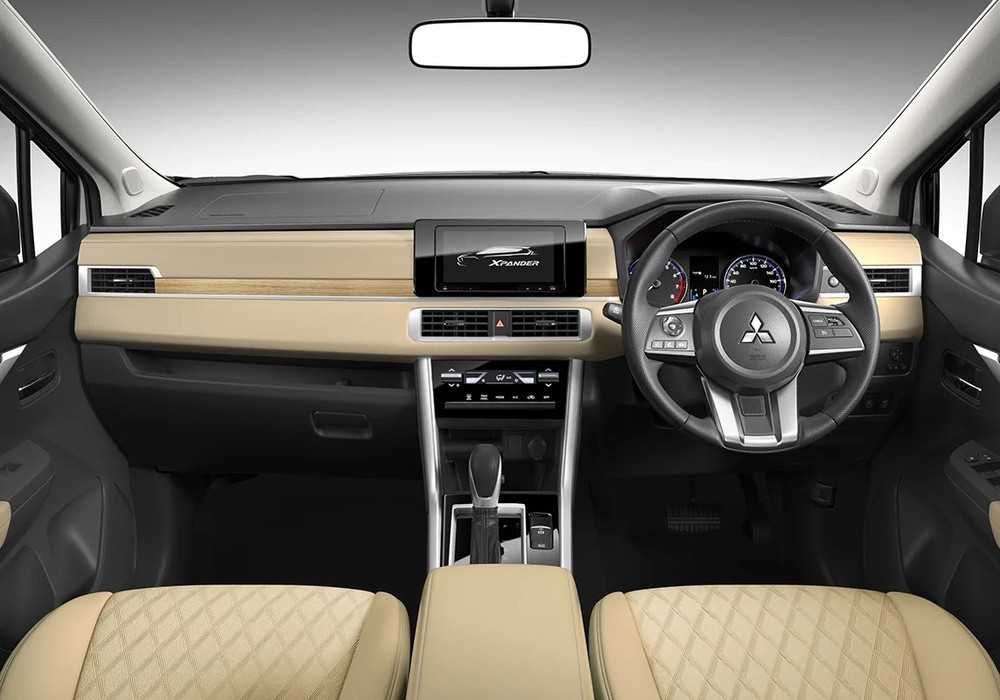 Nội thất của Mitsubishi Xpander 2022 tại thị trường quốc tế.