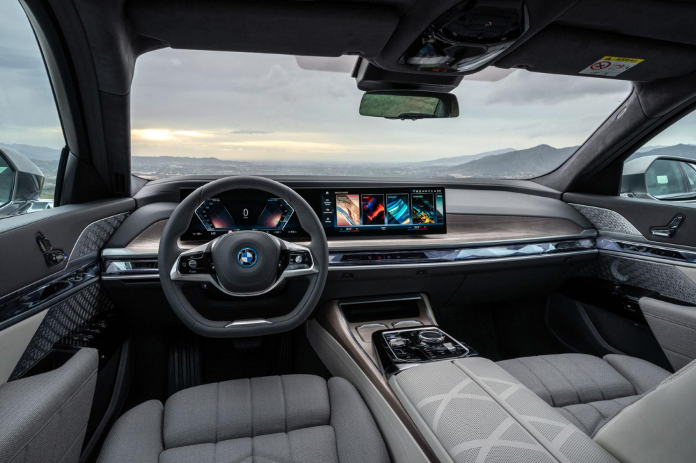 Nội thất của BMW i7 2023 