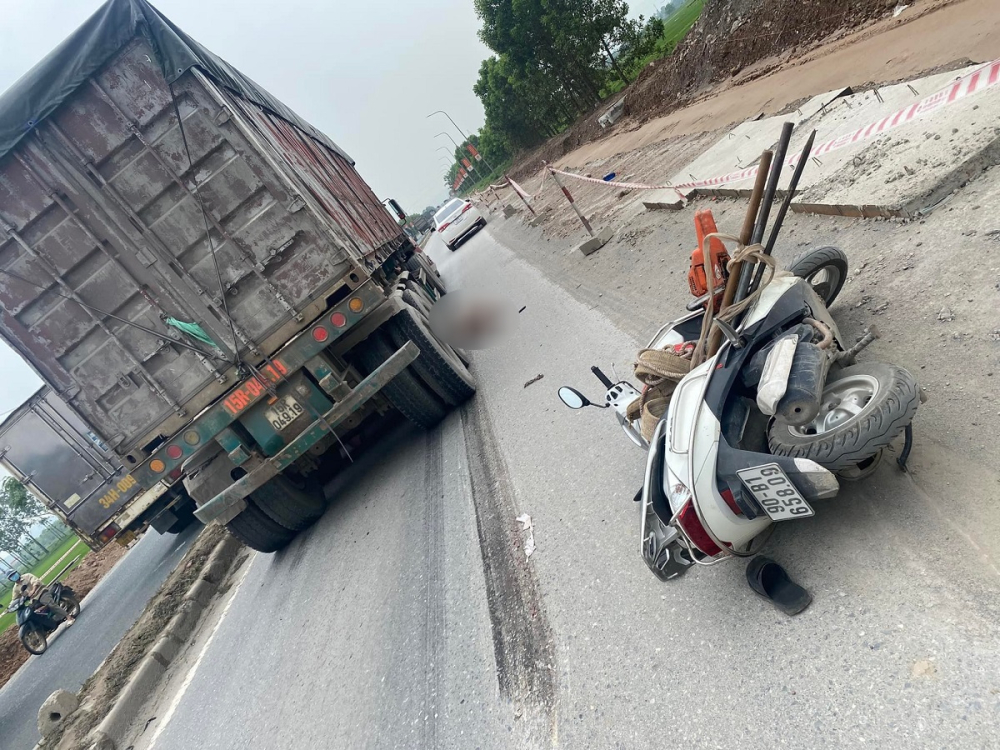 Hiện trường vụ tai nạn