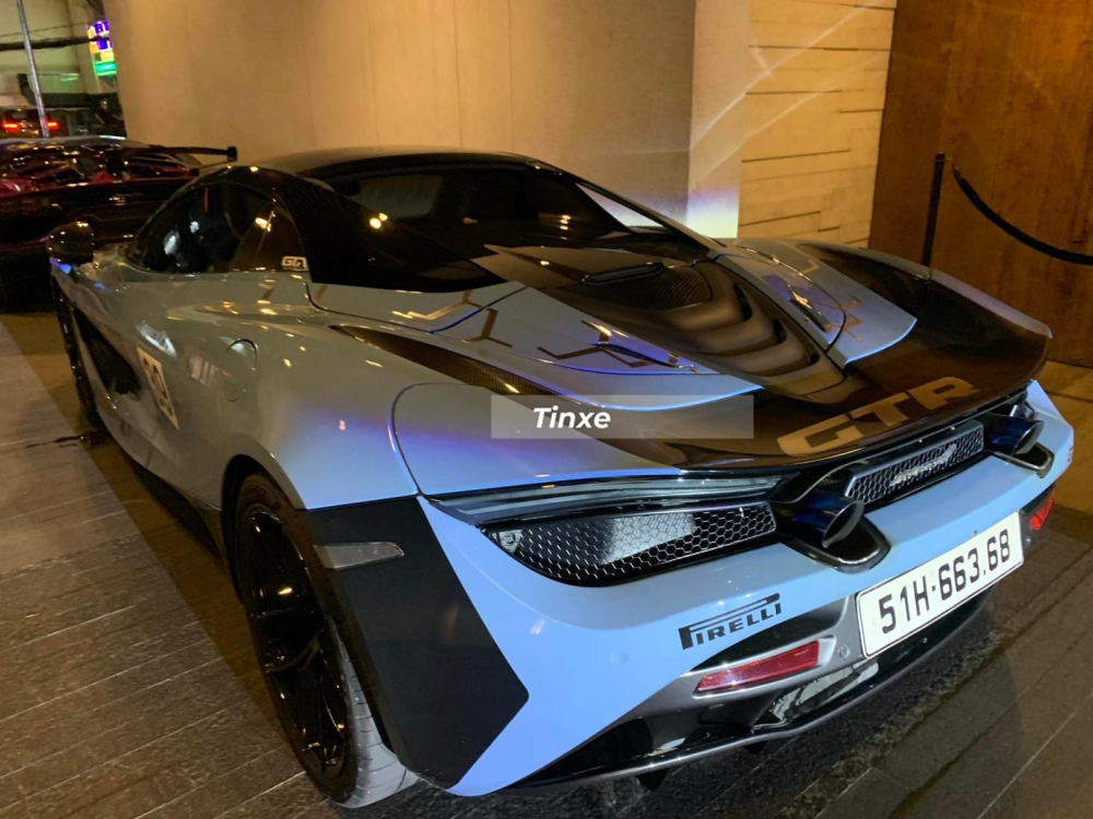 Xe mang bộ áo lấy ý tưởng từ chiếc McLaren Senna GTR nguyên mẫu