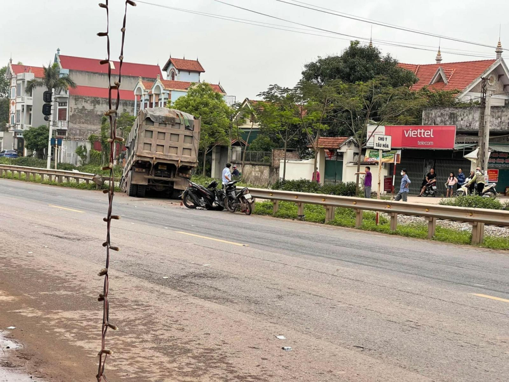 Hiện trường vụ tai nạn